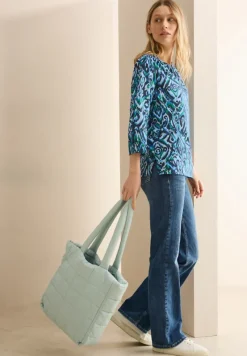 Cecil Blusen*Bedruckte Baumwollbluse universal blue