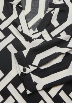 Street One Blusen*Bedruckte Bluse Black