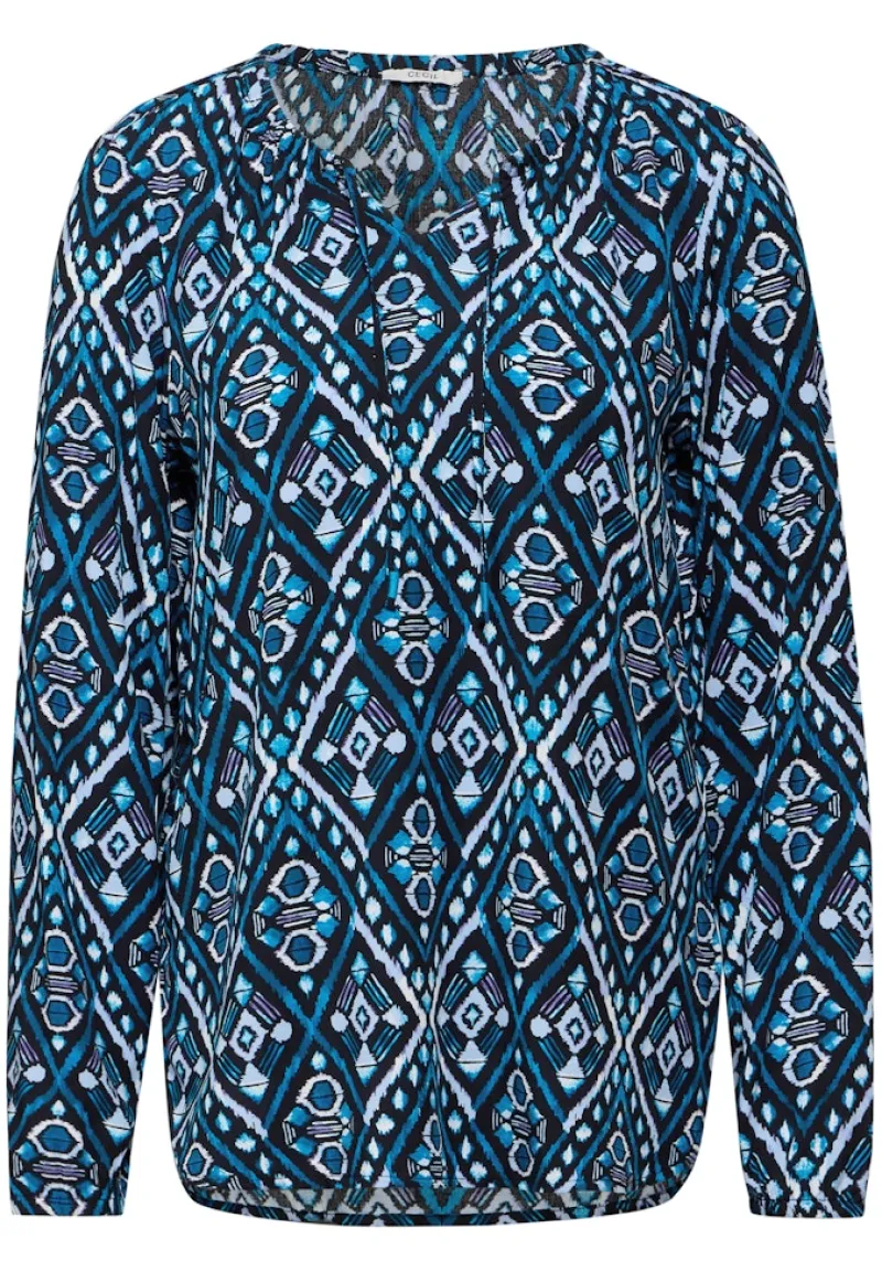 Cecil Blusen*Bedruckte Bluse deep charcoal grey