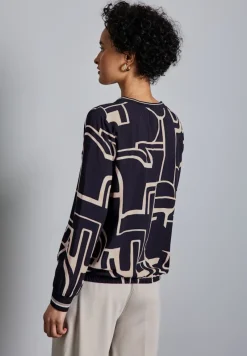 Street One Blusen*Bedruckte Bluse deep tint blue