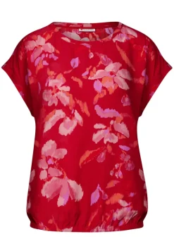 Street One Blusen*Bedruckte Bluse glory red