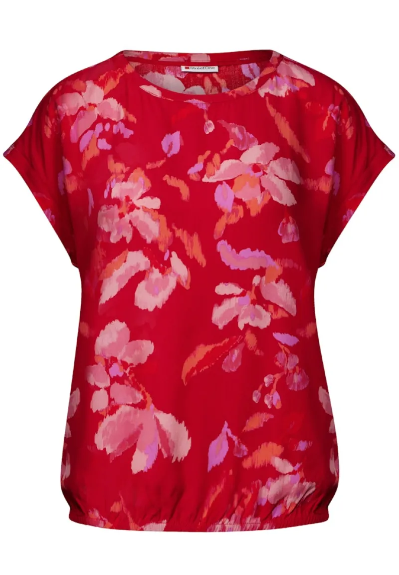 Street One Blusen*Bedruckte Bluse glory red