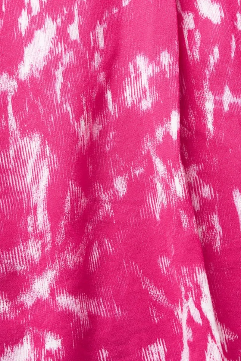 Esprit Blusen*Bedruckte Bluse mit V-Ausschnitt cherry red 2