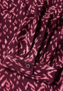 Street One Blusen*Bedruckte Bluse mulberry red