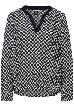 Street One Blusen*Bedruckte Bluse night sky blue