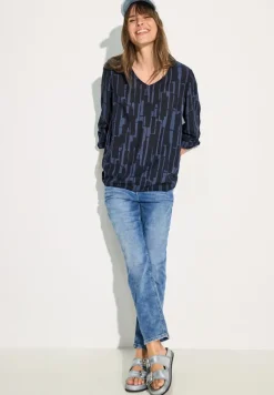 Cecil Blusen*Bedruckte Bluse universal blue