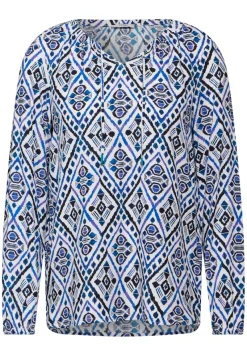 Cecil Blusen*Bedruckte Bluse vanilla white