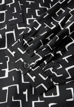 Street One Blusen*Bedruckte Tunika Black
