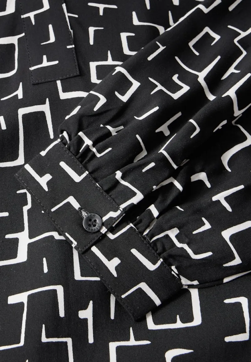 Street One Blusen*Bedruckte Tunika Black