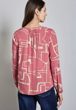 Street One Blusen*Bedruckte Tunika sugar coral