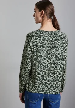 Street One Shirts*Bedrucktes Raglan Shirt hunter green