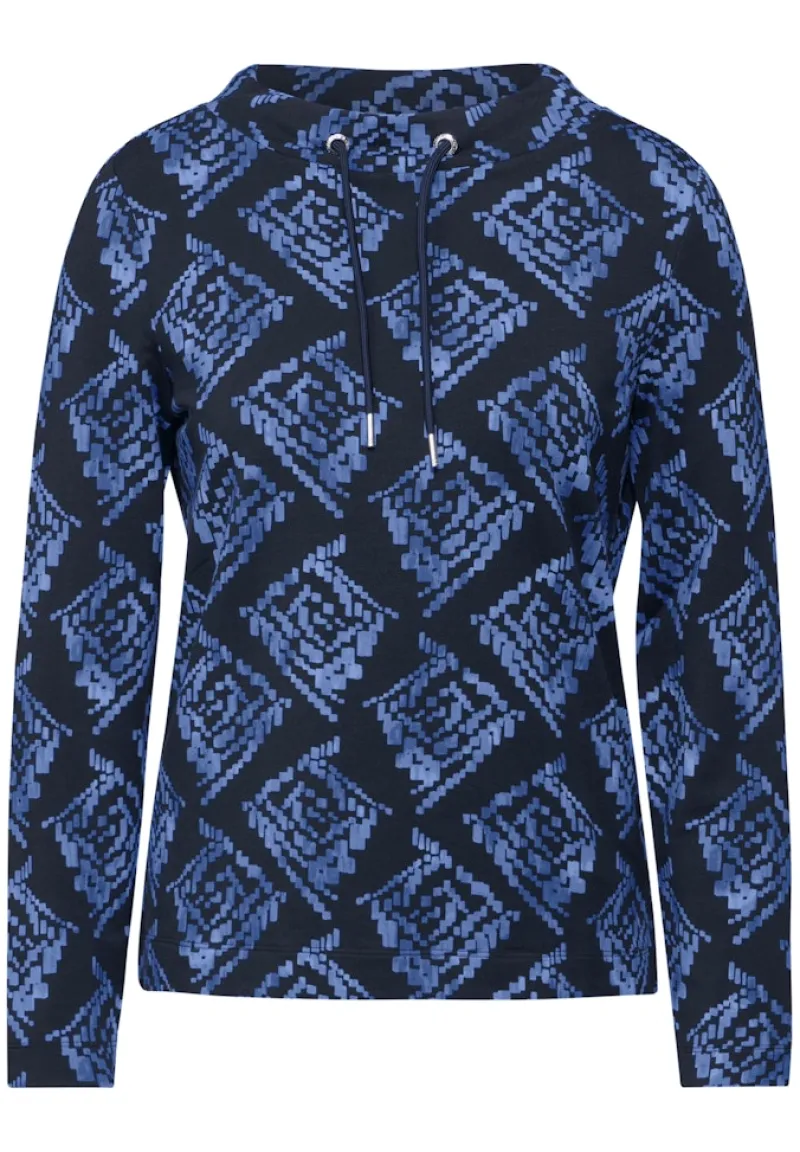 Cecil Shirts*Bedrucktes Shirt universal blue