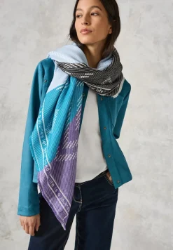 Cecil Accessoires*Bedrucktes Tuch deep charcoal grey