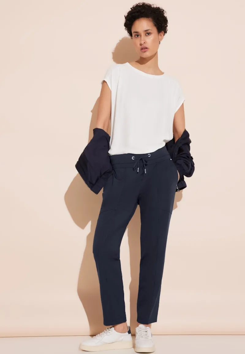 Street One Hosen*Bequeme Hose deep blue
