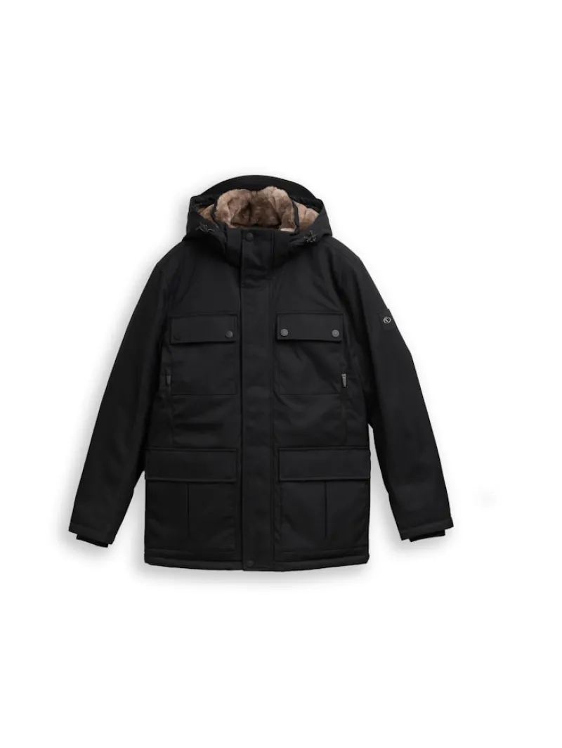 Tom Tailor Jacken|Big Boys*Übergangsjacke mit aufgesetzten Taschen Black