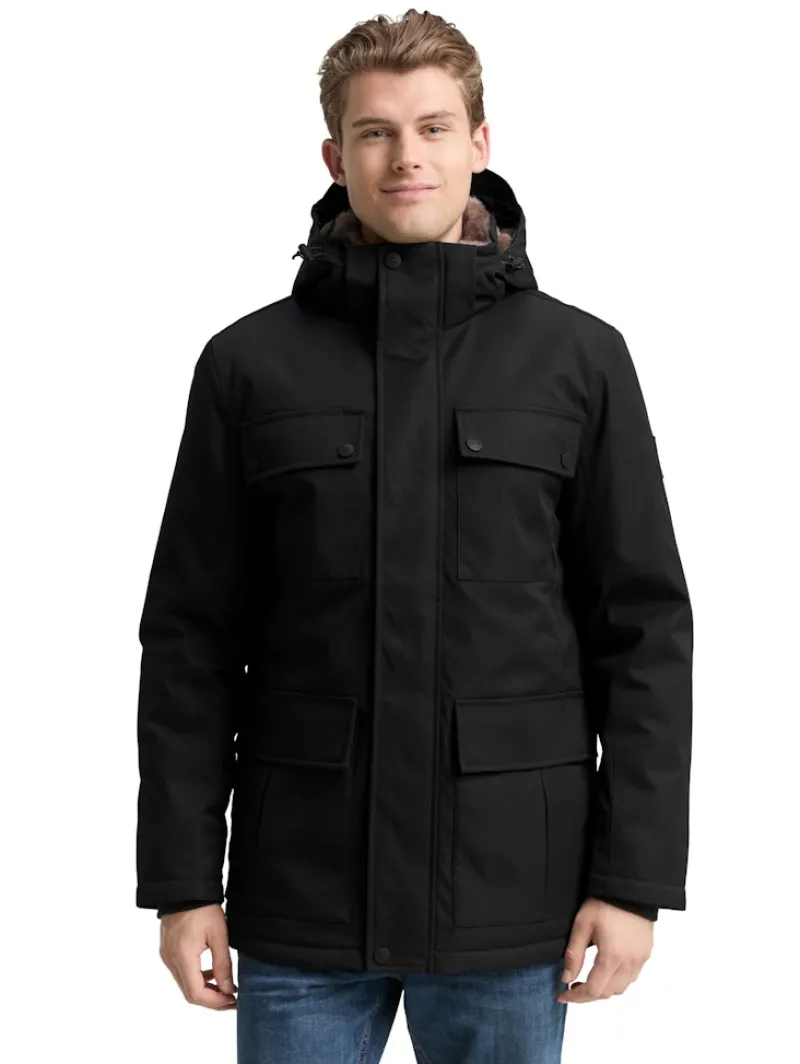 Tom Tailor Jacken|Big Boys*Übergangsjacke mit aufgesetzten Taschen Black