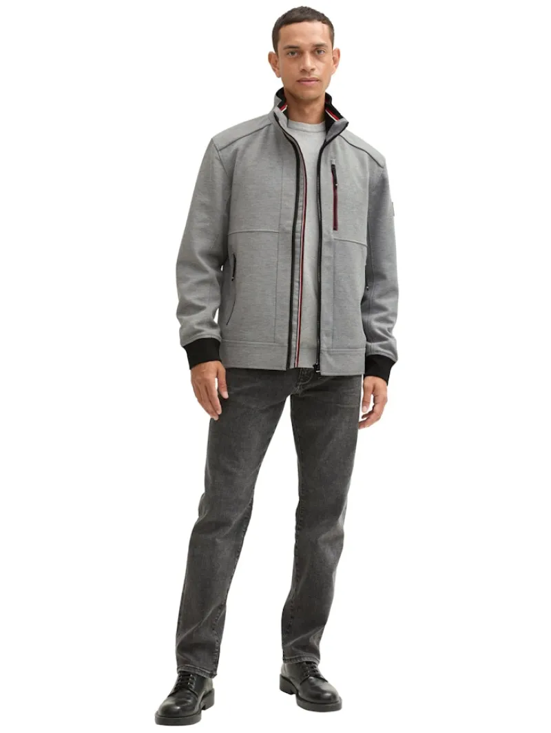 Tom Tailor Jacken|Big Boys*Übergangsjacke mit Reflektoren steel knitted structure