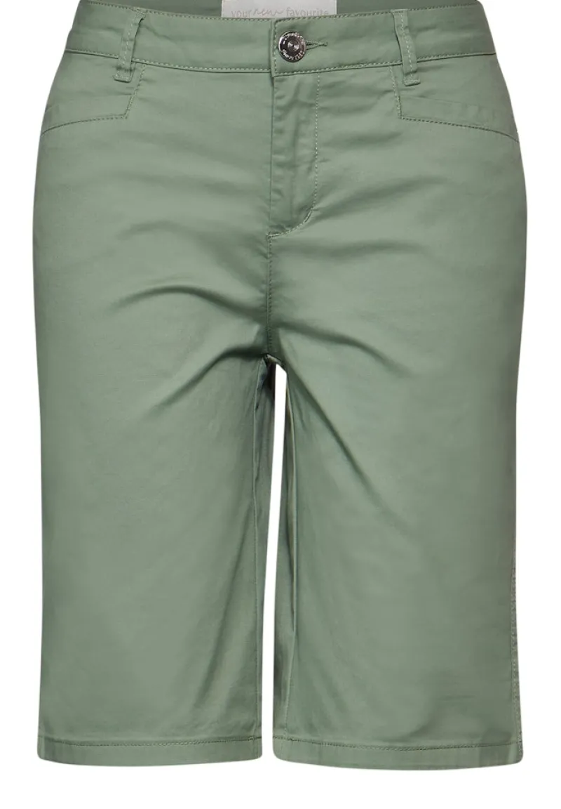 Street One Shorts*Bermuda Shorts dry salvia green