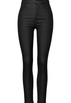 STREET ONE STUDIO Hosen*Beschichtete Hose Black