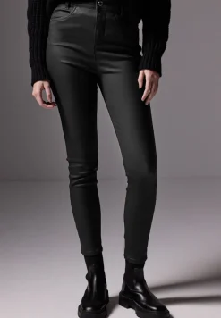 STREET ONE STUDIO Hosen*Beschichtete Hose Black