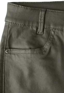 STREET ONE STUDIO Hosen*Beschichtete Hose dark laurel green