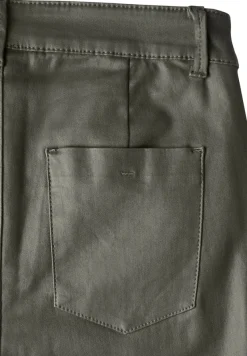 STREET ONE STUDIO Hosen*Beschichtete Hose dark laurel green