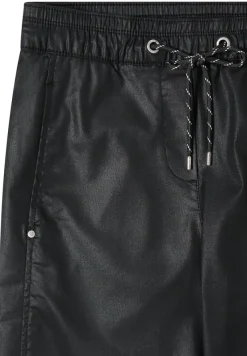 Cecil Hosen*Beschichtete Wide Leg Hose Black