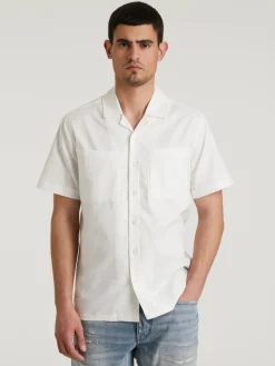 Chasin' Hemden*BIZZ LINEN F WHITE