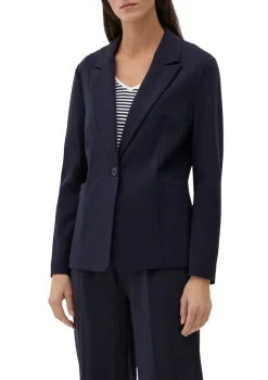 s.Oliver Jacken*Blazer aus Viskosemix Blau