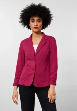 Street One Jacken*Blazer mit Raffungen woody rose