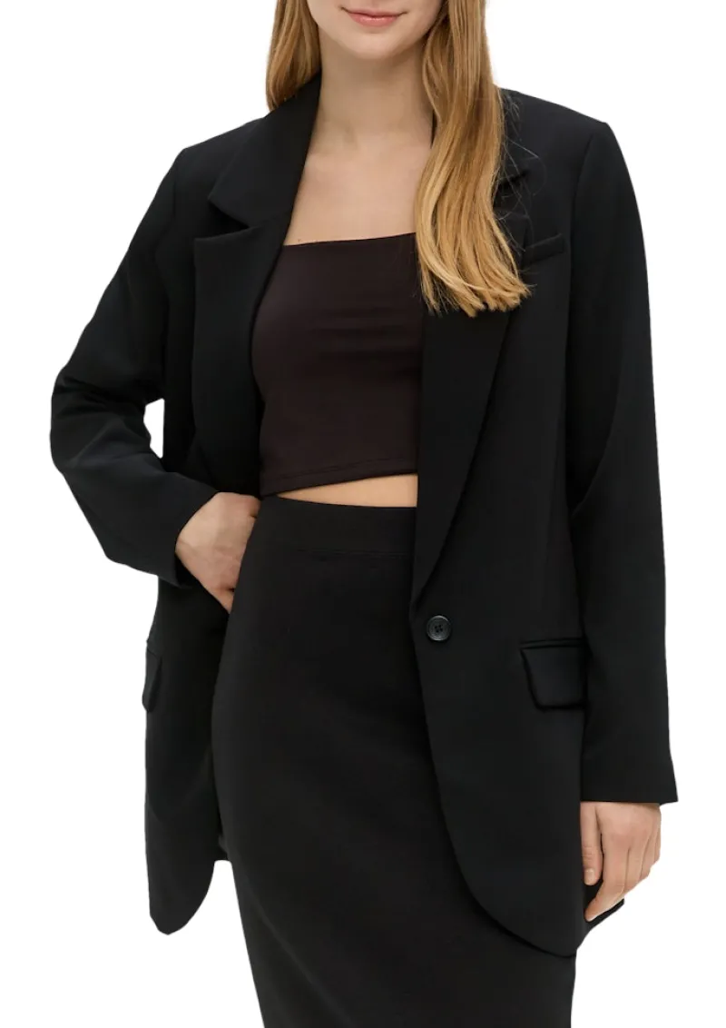 QS Jacken*Blazer Schwarz