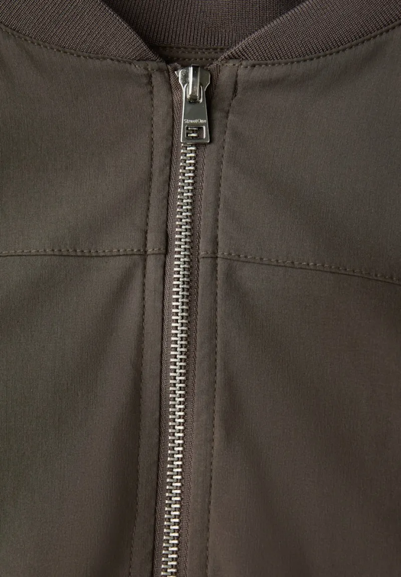Street One Jacken*Blouson in Unifarbe nomad brown