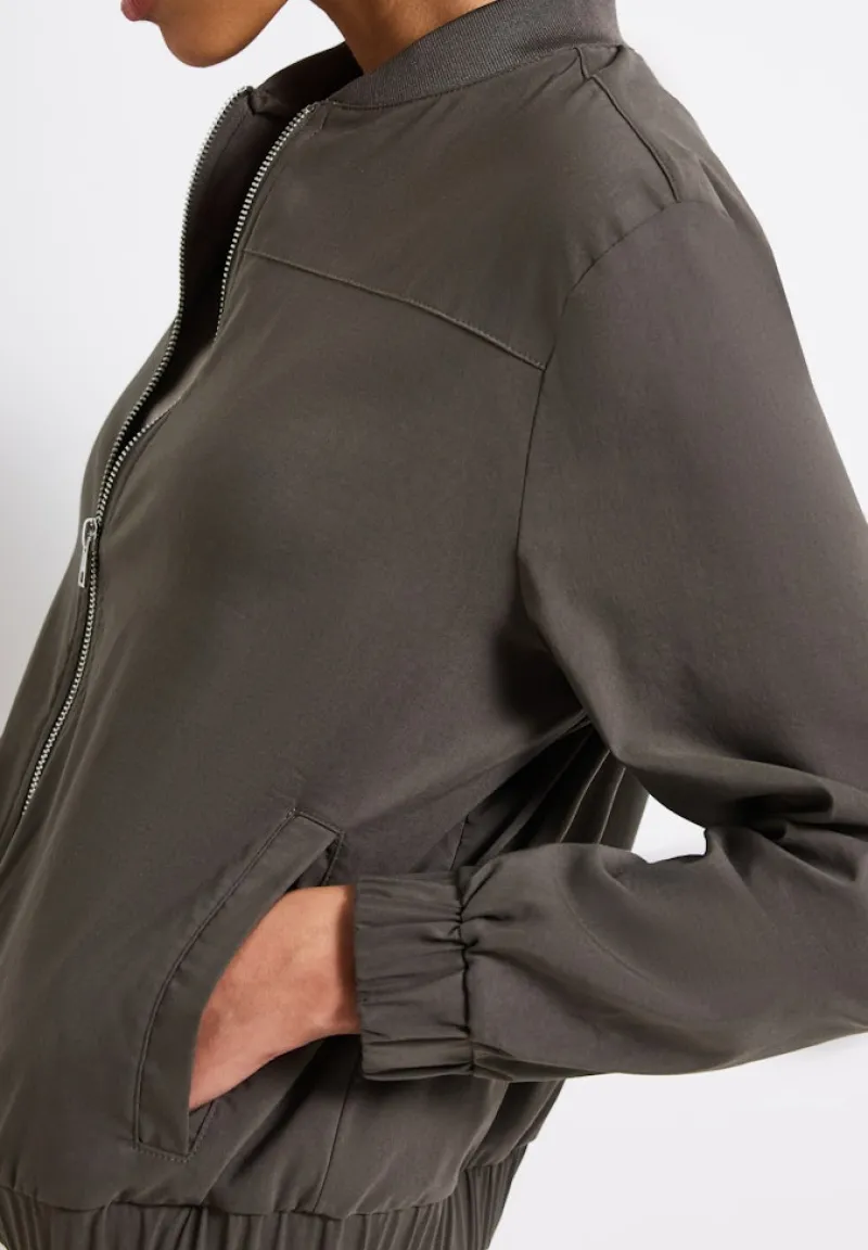 Street One Jacken*Blouson in Unifarbe nomad brown