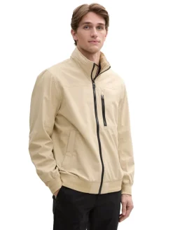 Tom Tailor Jacken|Big Boys*Blouson Jacke mit Kapuze im Stehkragen field rye brown