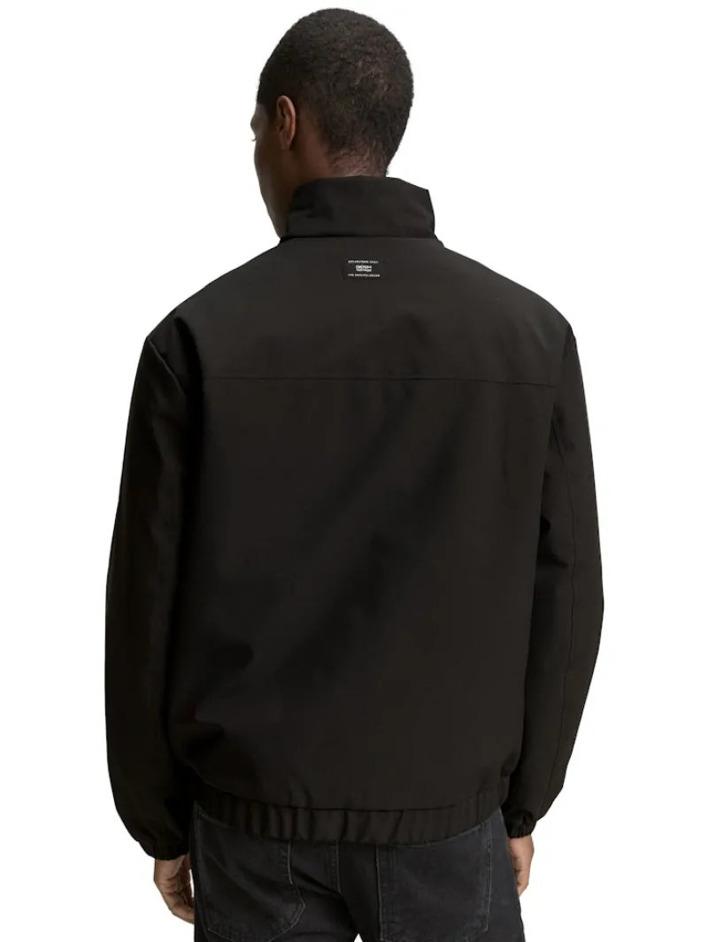 Tom Tailor Denim Jacken*Blouson Jacke mit Stehkragen Black