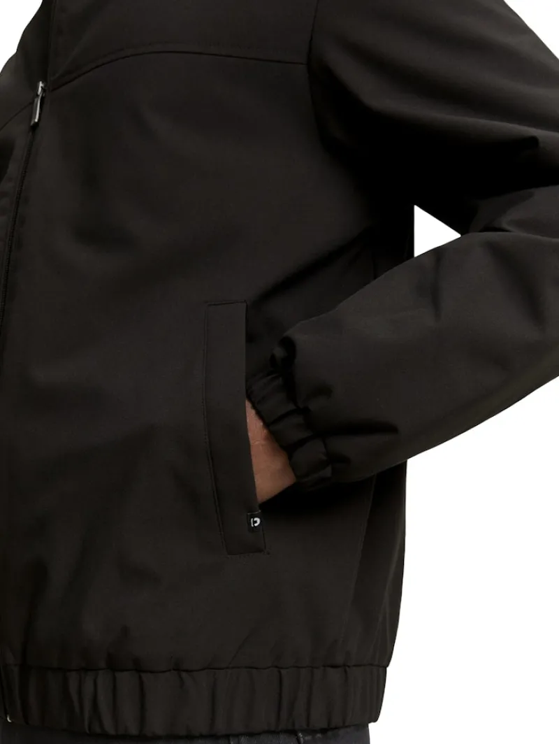 Tom Tailor Denim Jacken*Blouson Jacke mit Stehkragen Black