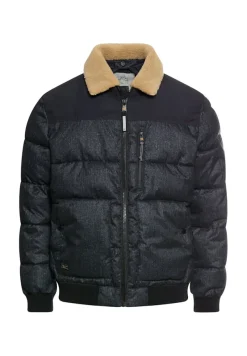 Camel Active Jacken*Blouson mit abnehmbarem Kragen dark navy melange