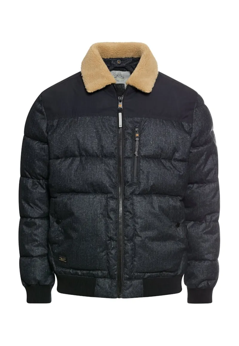 Camel Active Jacken*Blouson mit abnehmbarem Kragen dark navy melange