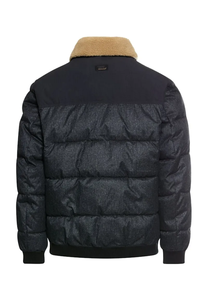 Camel Active Jacken*Blouson mit abnehmbarem Kragen dark navy melange