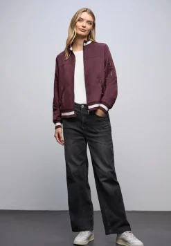 Street One Jacken*Blouson mit Collegedetails jazz berry