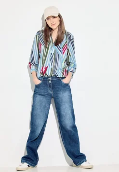 Cecil Blusen*Bluse aus Baumwolle vanilla white