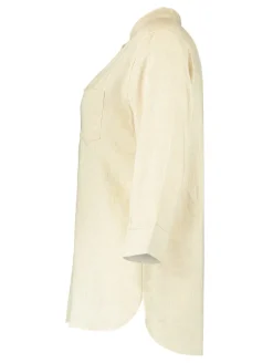 Zabaione Blusen*Bluse aus Leinenmix salbei