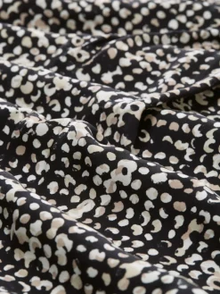 Tom Tailor Blusen*Bluse aus Viskose navy abstract dot design