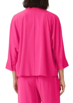 Comma Blusen*Bluse aus Viskosemix pink