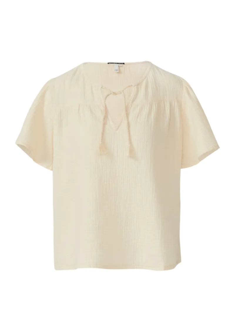 QS Blusen*Bluse Beige