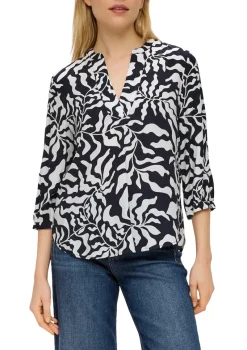 s.Oliver Blusen*Bluse blau2