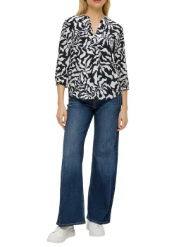 s.Oliver Blusen*Bluse blau2