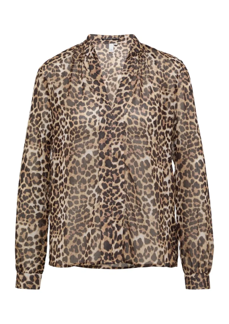 QS Blusen*Bluse Braun