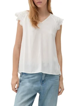 QS Blusen*Bluse creme