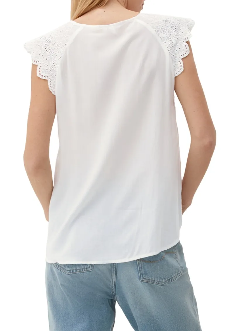 QS Blusen*Bluse creme